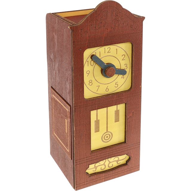 Clever Clock Secret Opening Box
