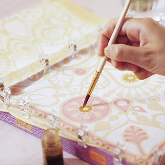 Atelier 11 : Silk Painting - Petals