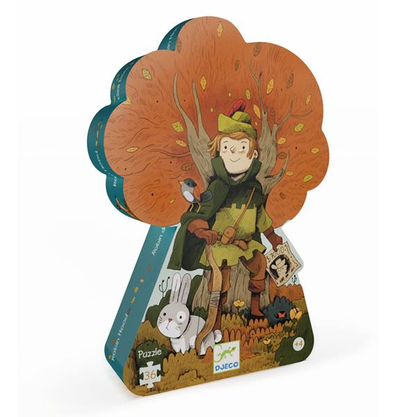 Robin Hood, 36 Piece Silhouette Puzzle