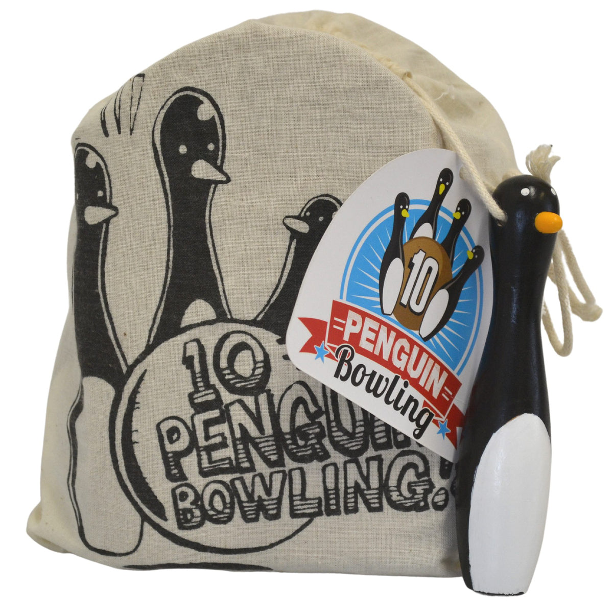 Penguin Bowling in a Bag
