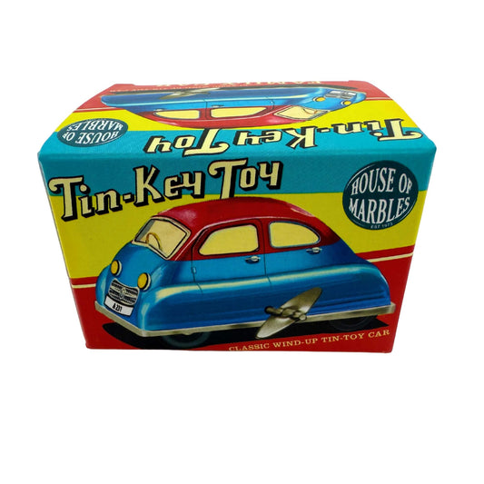 Classic Wind-up Tin-toy-Family Car