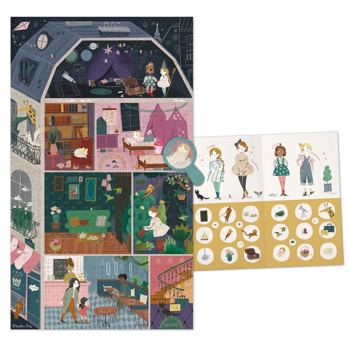 Parisiennes Townhouse Puzzle, 200 pcs