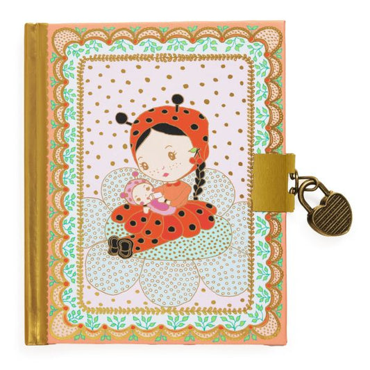 Tinyly Minico Secret Notebook with Lock & Keys