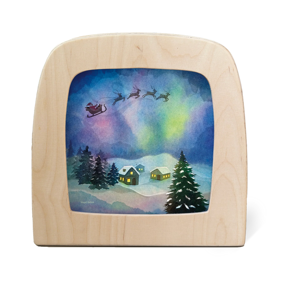Aurora Sleighride Silhouette