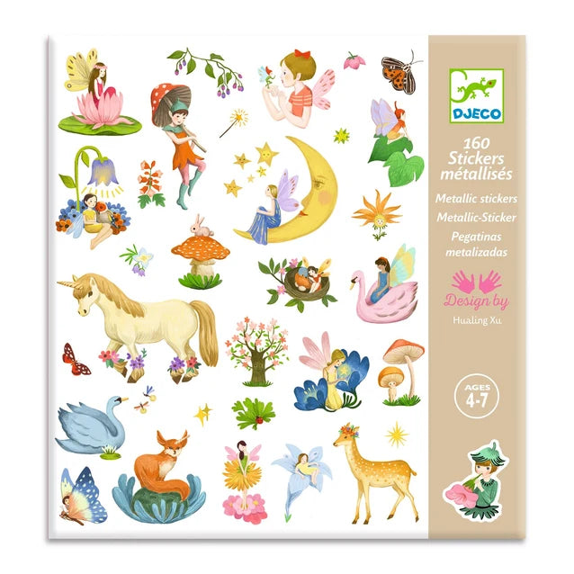 Metallic Stickers- Fantasy