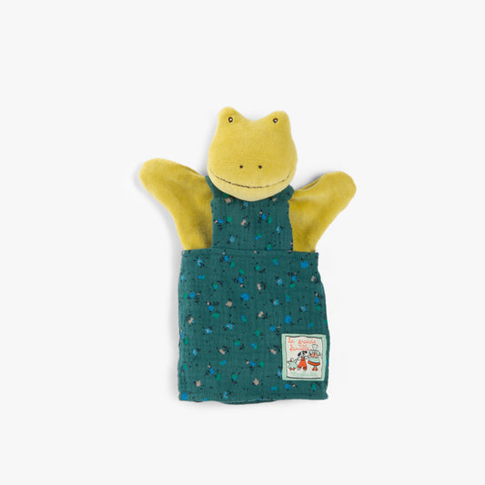 La Grande Famille Perlette Frog Hand Puppet
