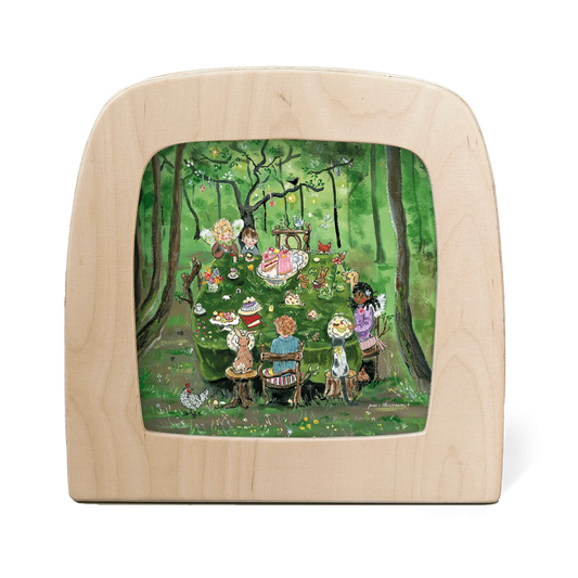 Forest Tea Party Silhouette