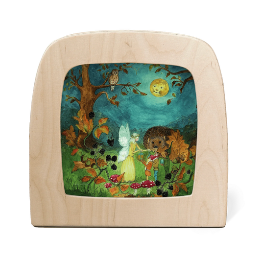 Autumn Fairy Silhouette
