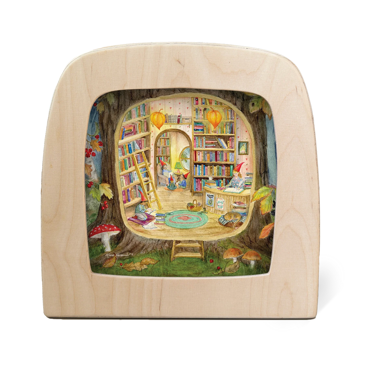 The Secret Library Silhouette