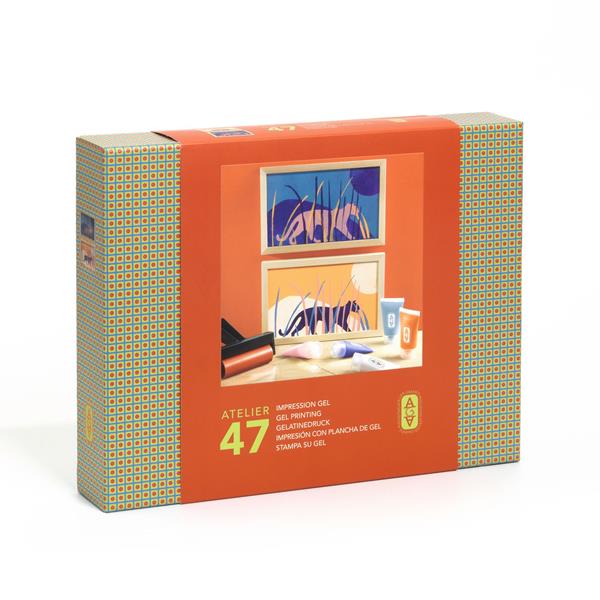 Atelier 47 : Gel Printing - Panthers