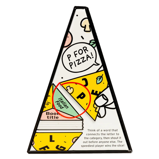 P for Pizza