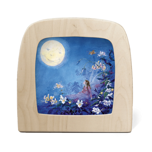 Little Fairy Can’t Sleep - Moon Silhouette