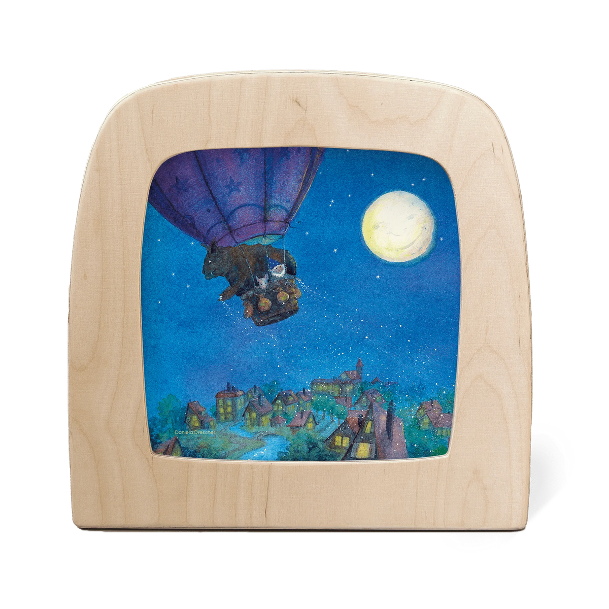 Goodnight Sandman - Air Balloon Silhouette