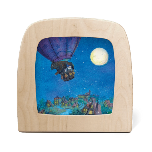 Goodnight Sandman - Air Balloon Silhouette