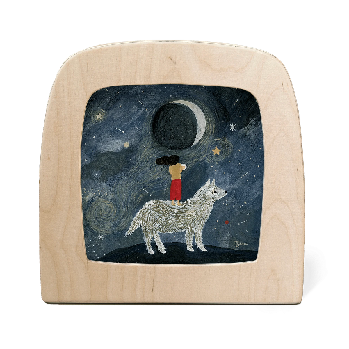 Wolf Mother Silhouette