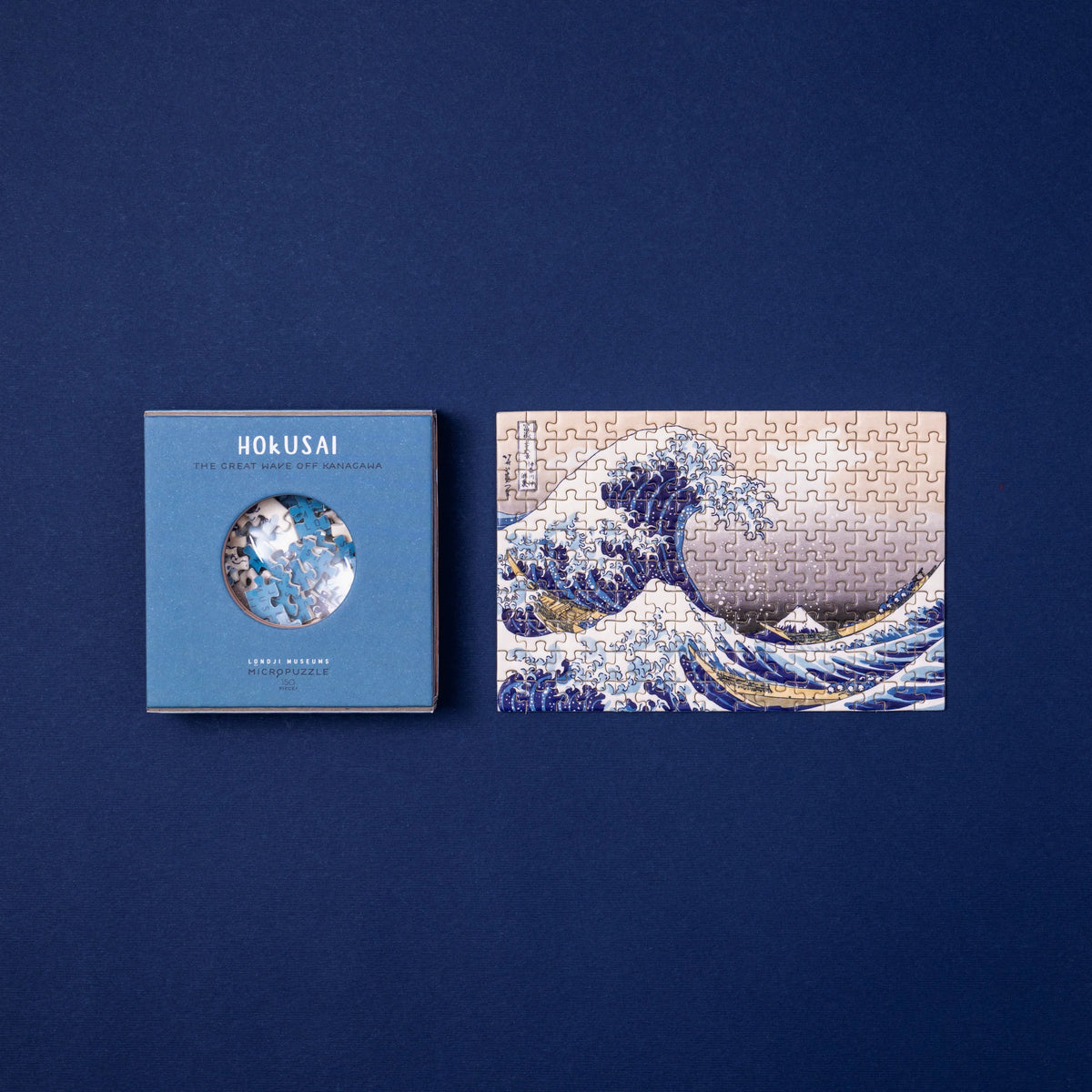 The Wave by Hokusai, 150 Piece Micropuzzle