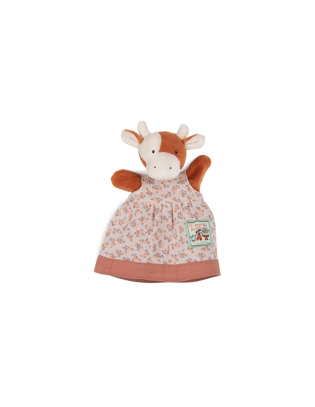 La Grande Famille Charlotte Cow Hand Puppet