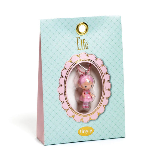 Tinyly Elfe Figurine Pendant Necklace