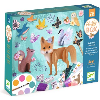 Fluffy Box Multi Activity Art Kit