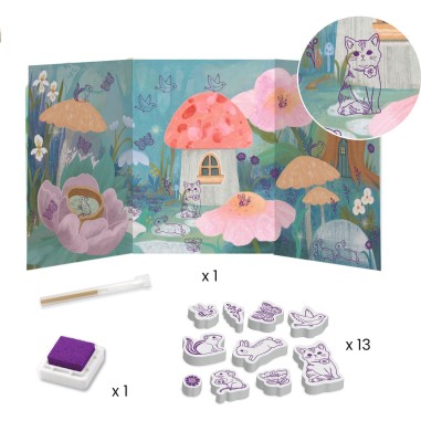 Fluffy Box Multi Activity Art Kit